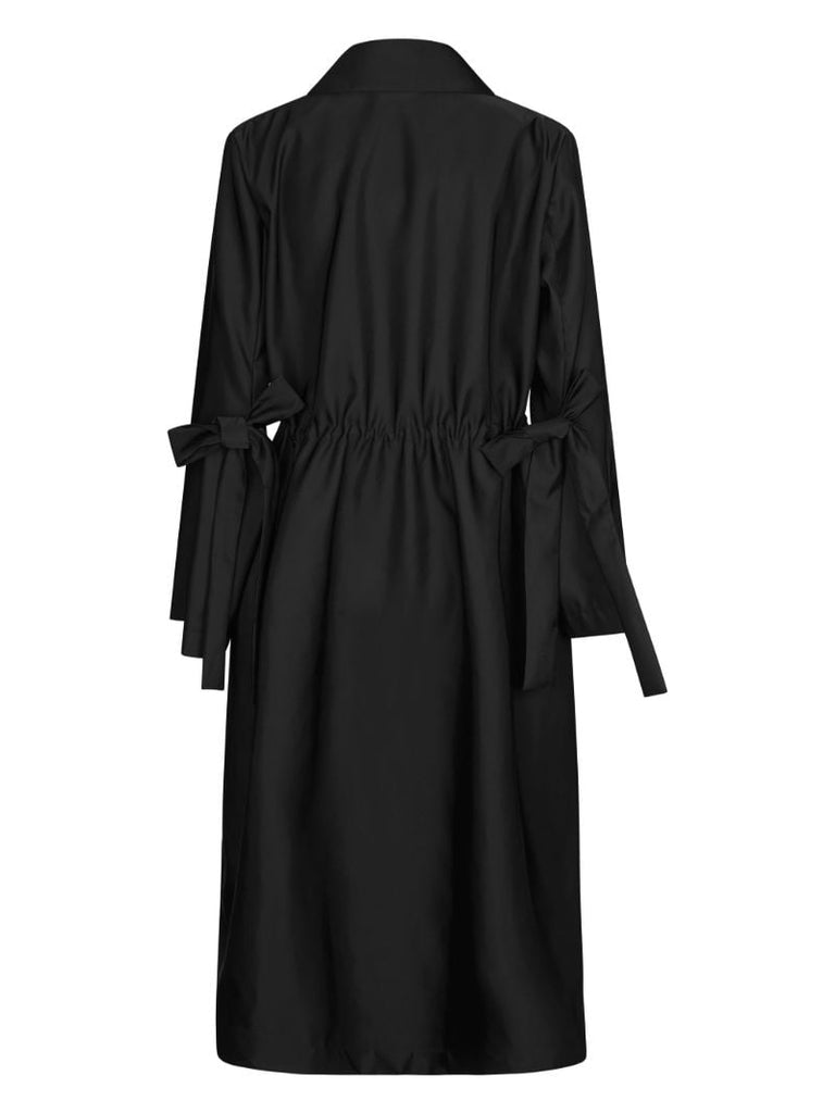 Black Vania Trench Coat