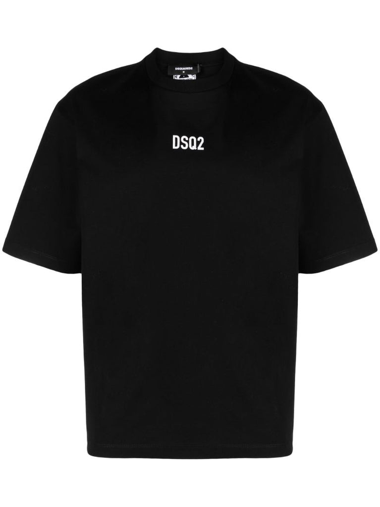 Black Logo-print T-shirt