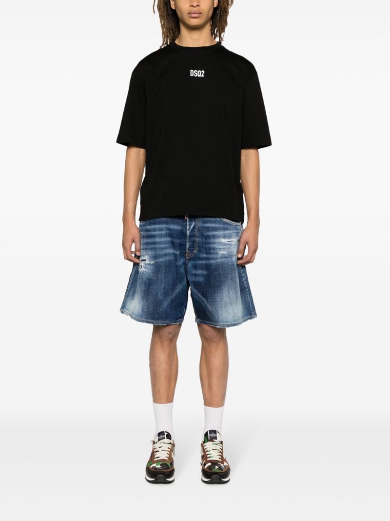 Black Logo-print T-shirt