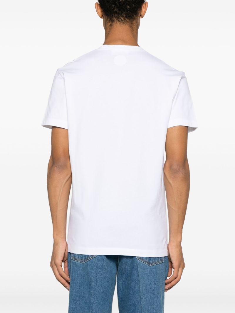 White Ceresio-9 Cotton T-shirt