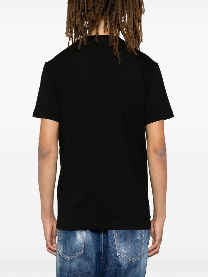 Black Ceresio 9 Logo-print T-shirt