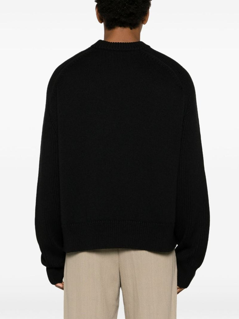 Blue Merino-wool Sweater