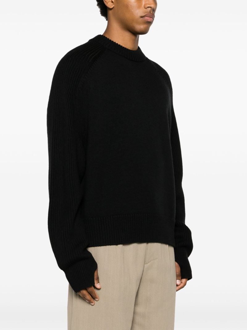 Blue Merino-wool Sweater
