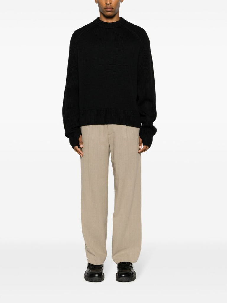 Blue Merino-wool Sweater