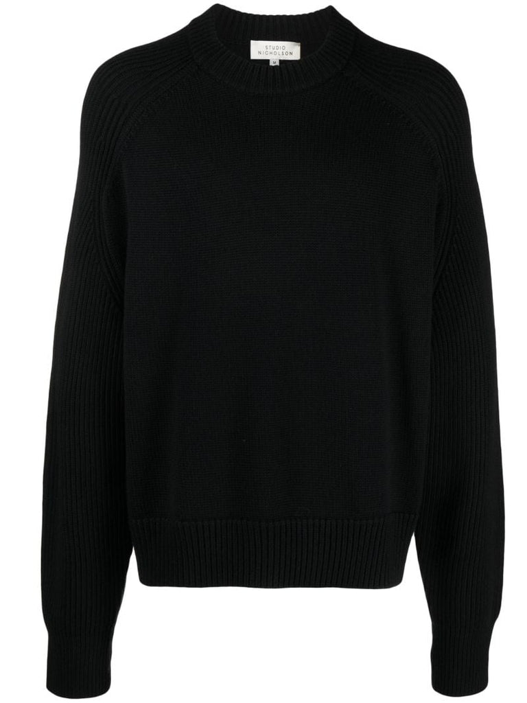 Blue Merino-wool Sweater