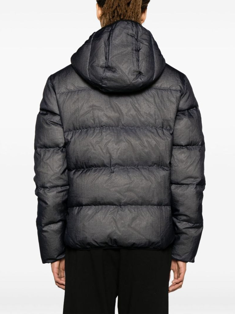 Blue Down Filled Padded Jacket