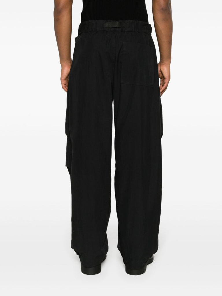 Blue Drawstring Track Pants