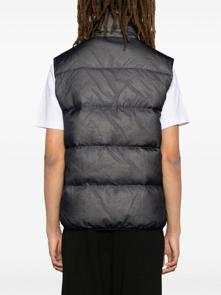 Blue Down Filled Padded Gilet