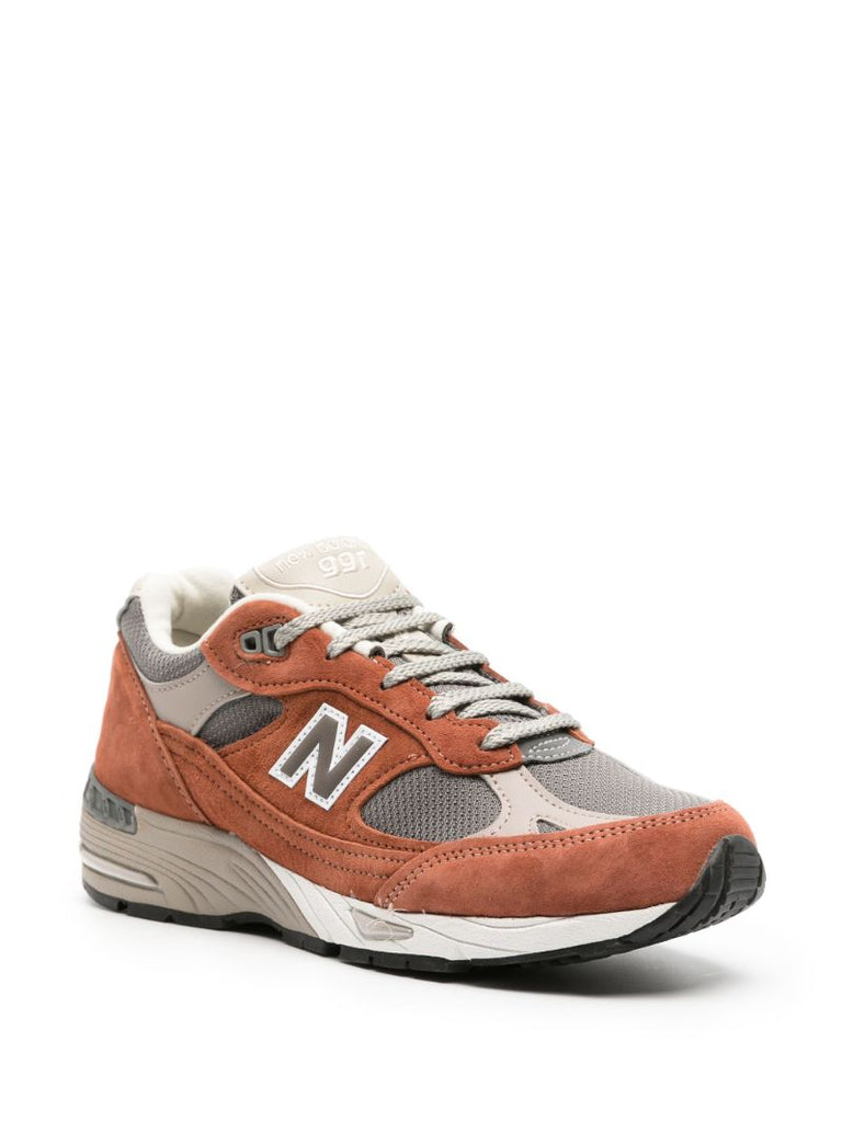 Brown Made in Uk 991 Sneakers