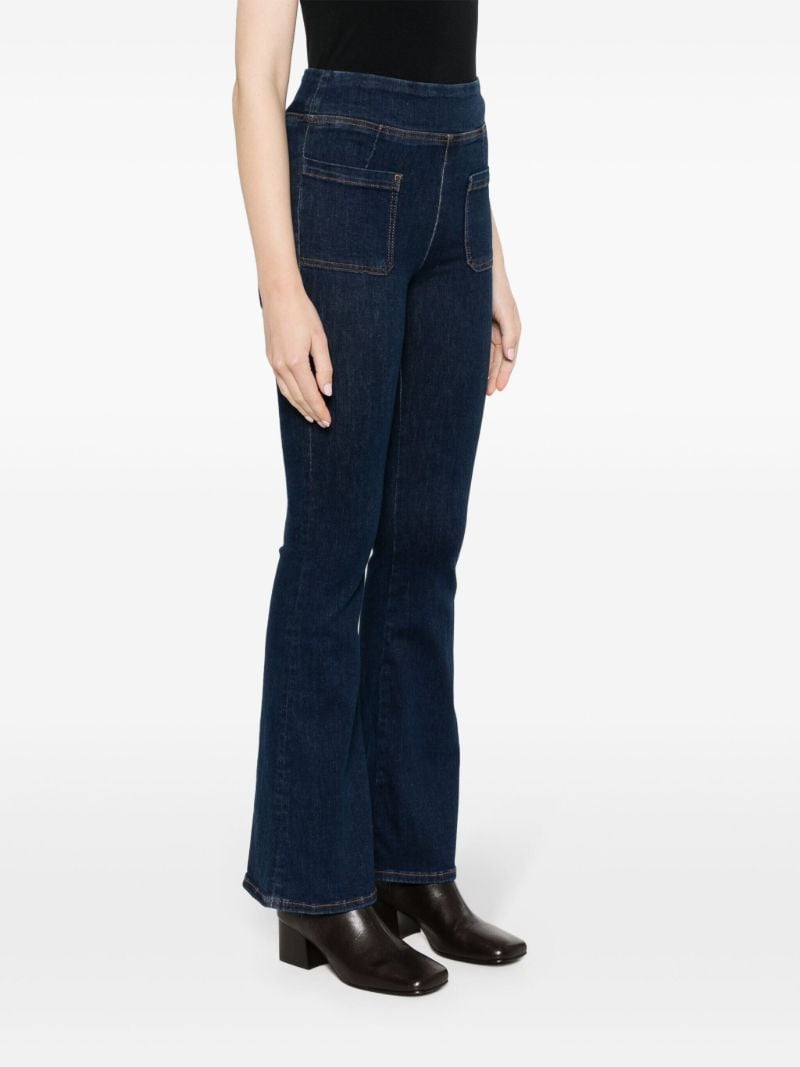 Blue the Bardot Jetset Flared Jeans