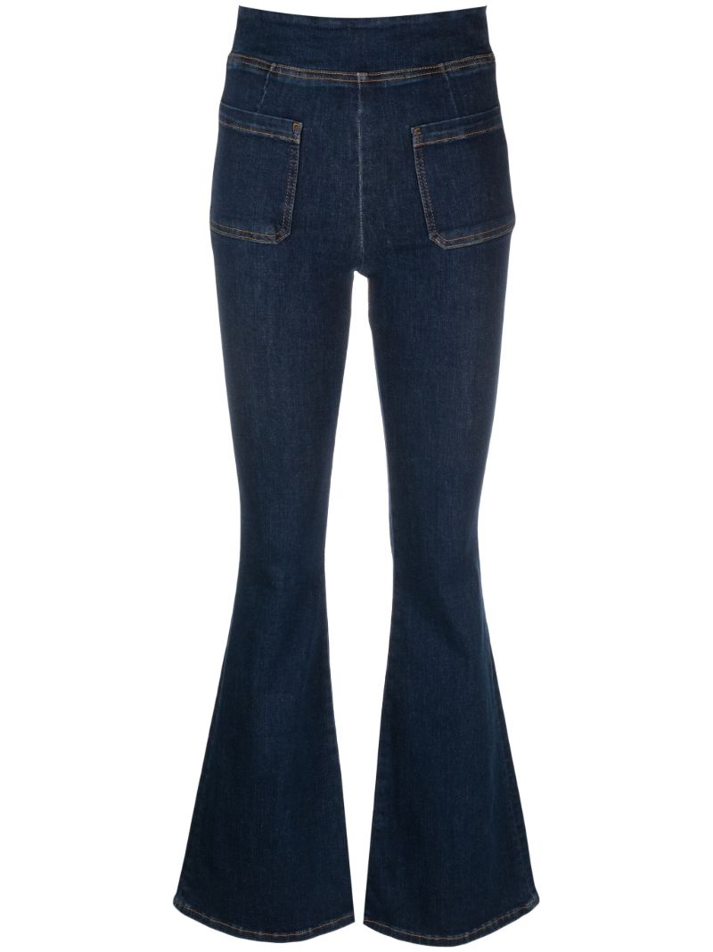 Blue the Bardot Jetset Flared Jeans