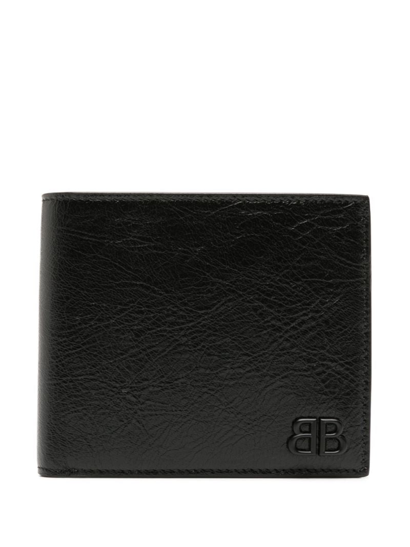 Black Monaco Leather Wallet