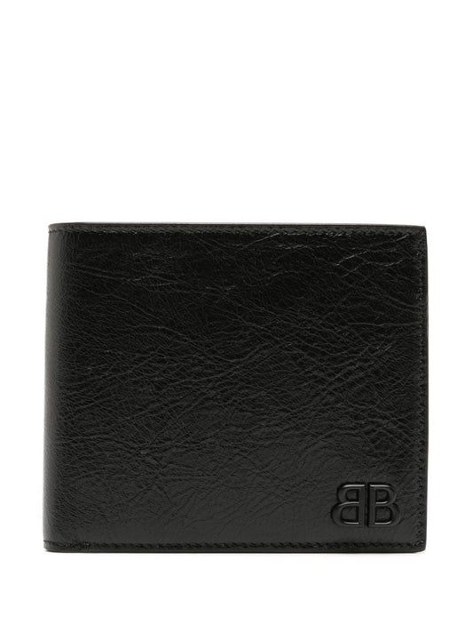 Black Monaco Leather Wallet