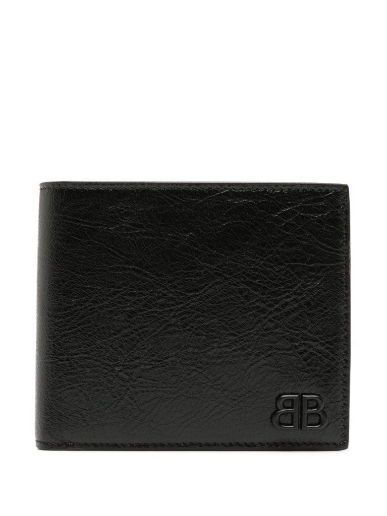 Black Monaco Leather Wallet
