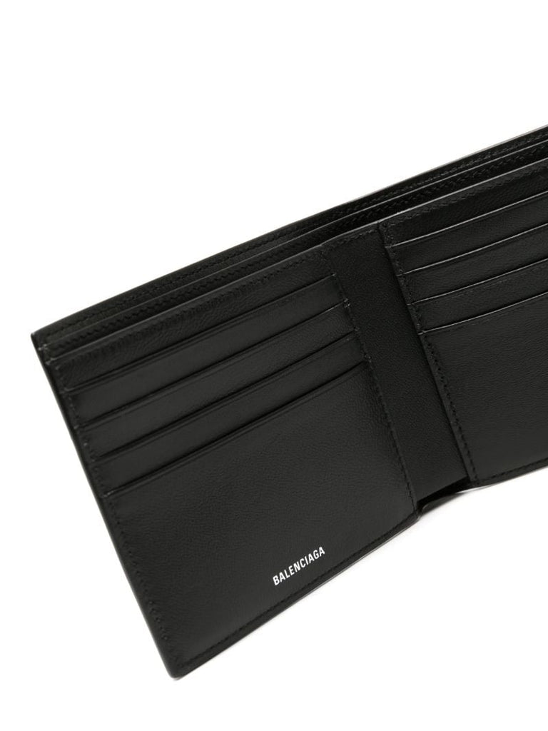 Black Monaco Leather Wallet