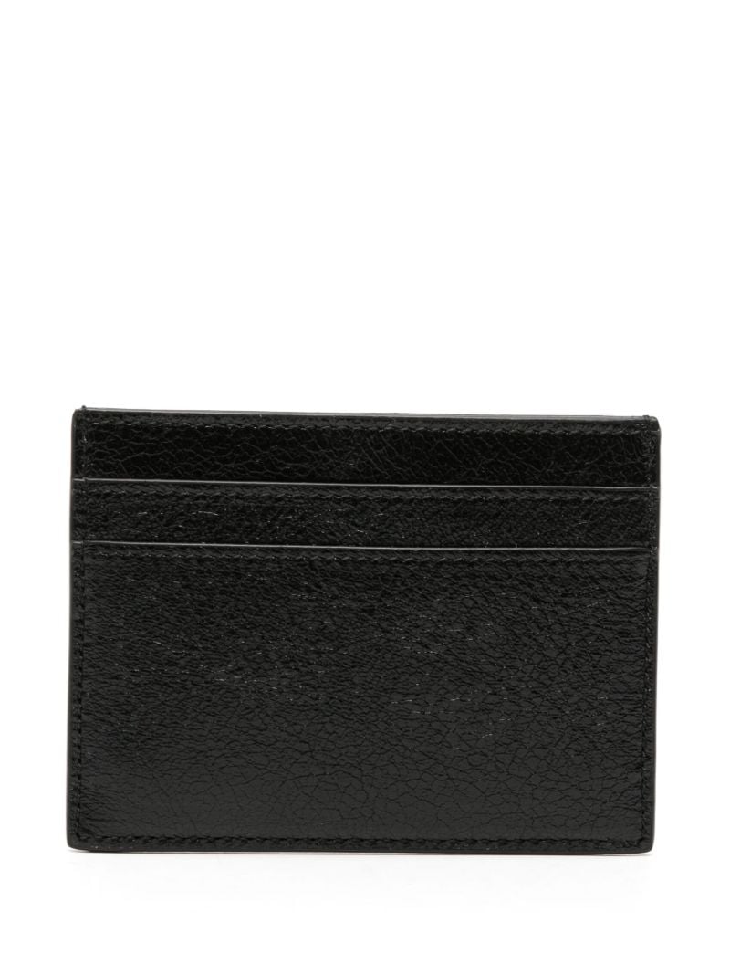 Black Monaco Leather Card Holder
