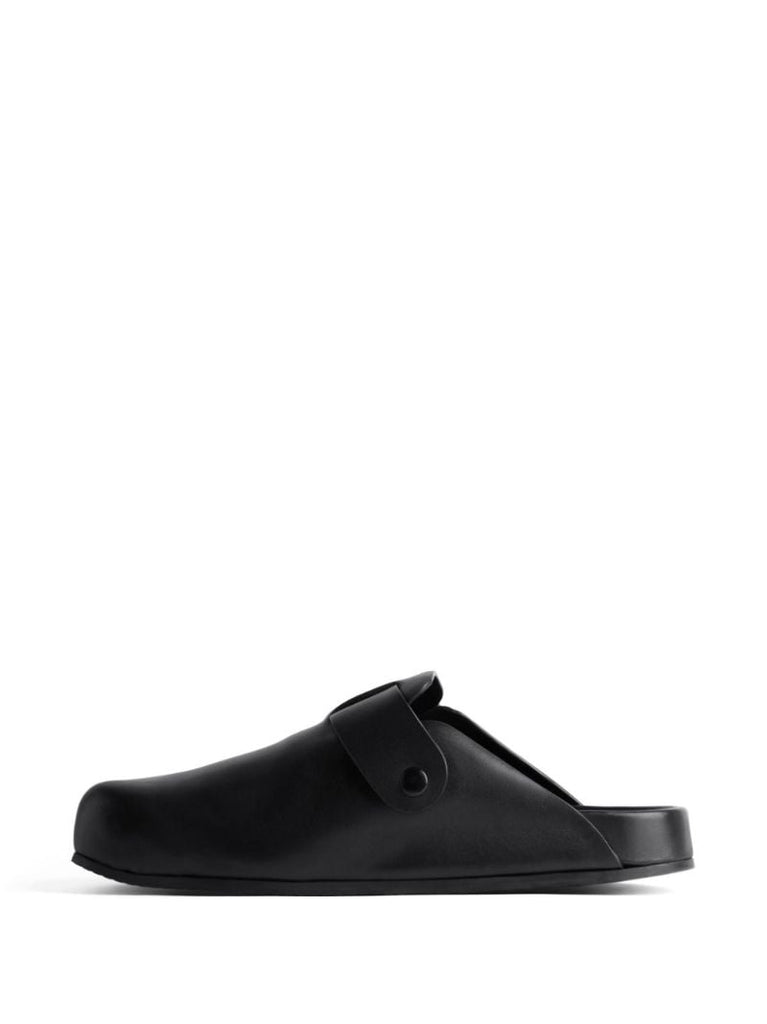 Black Sunday Leather Mules