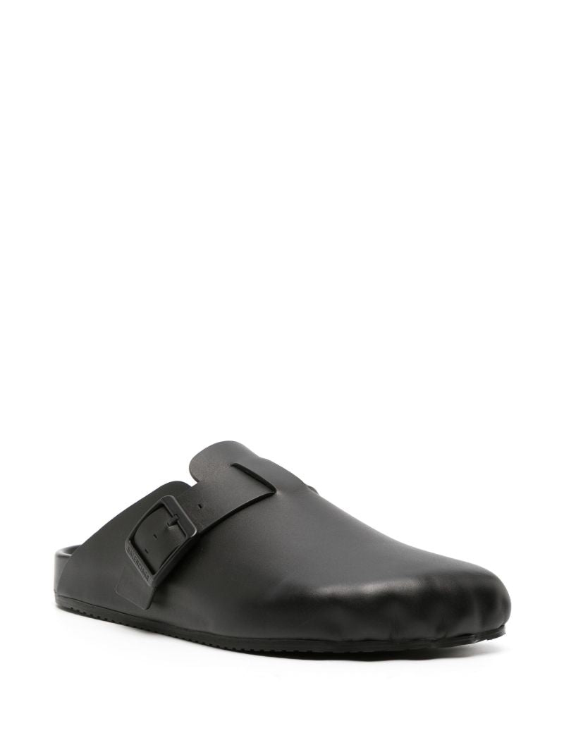 Black Sunday Leather Mules