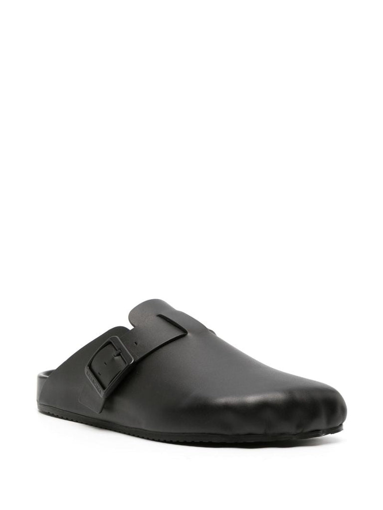 Black Sunday Leather Mules