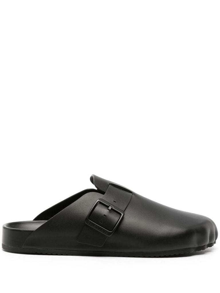 Black Sunday Leather Mules