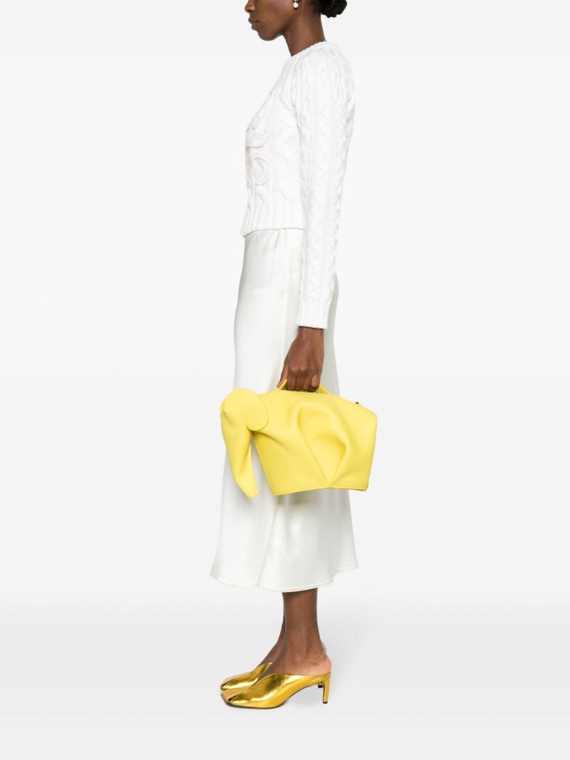 Yellow Large Elephant Tote Bag