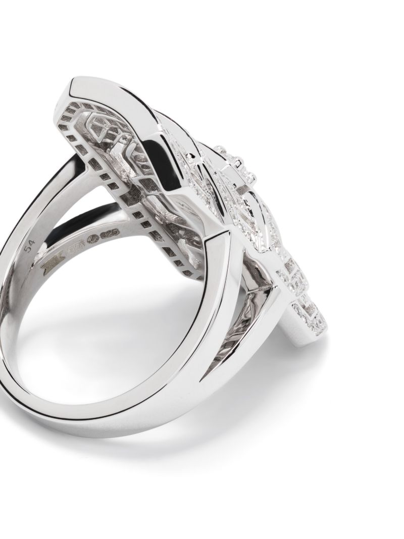 Silver Ring My Way Diamond Ring