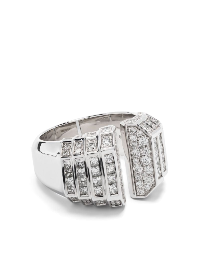 Silver Meaningful Beauties #4 Diamond Ring
