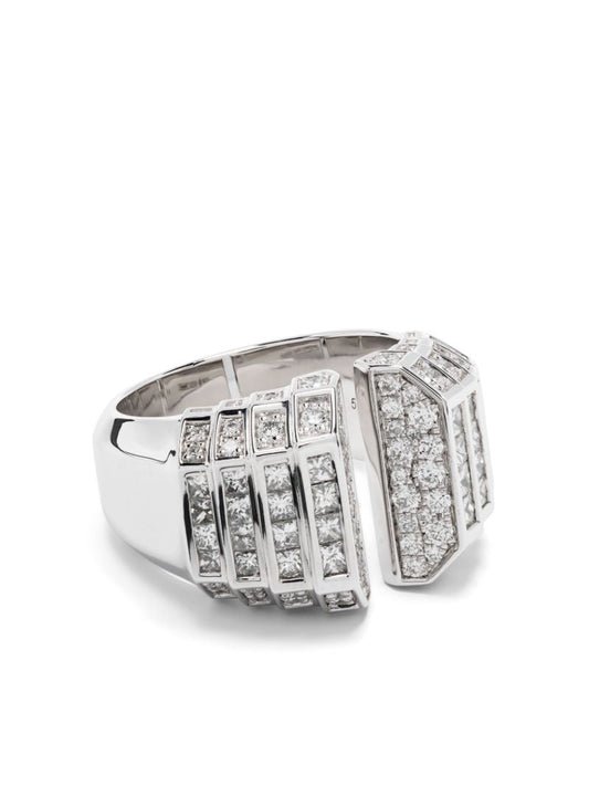 Silver Meaningful Beauties #4 Diamond Ring
