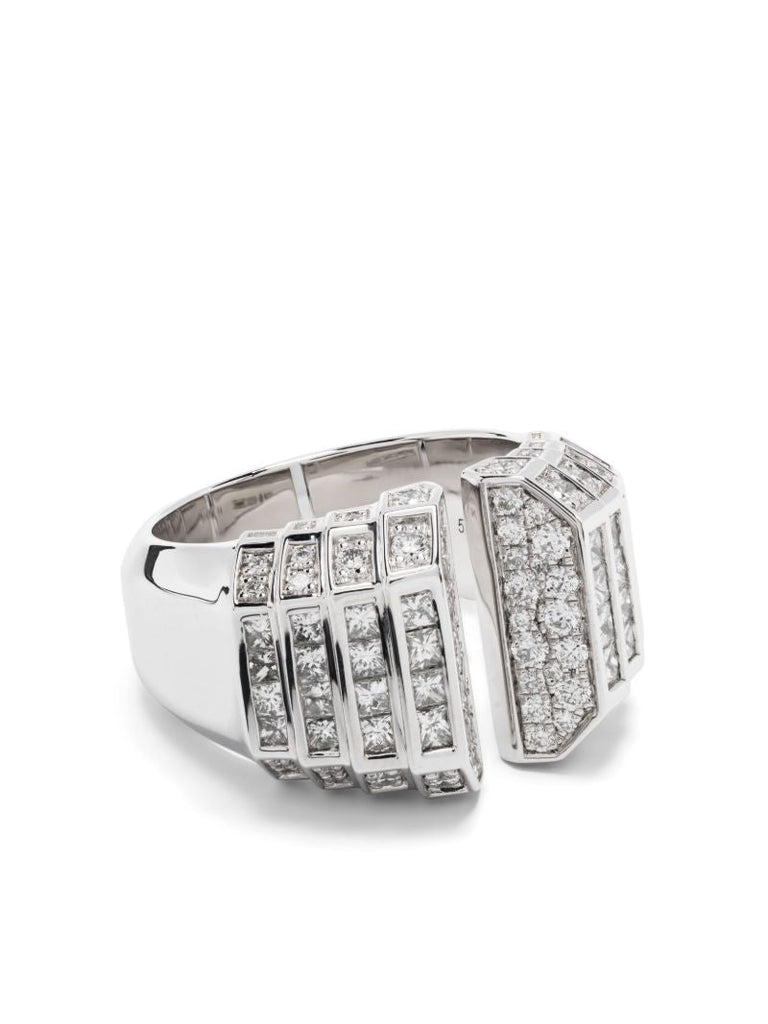 Silver Meaningful Beauties #4 Diamond Ring