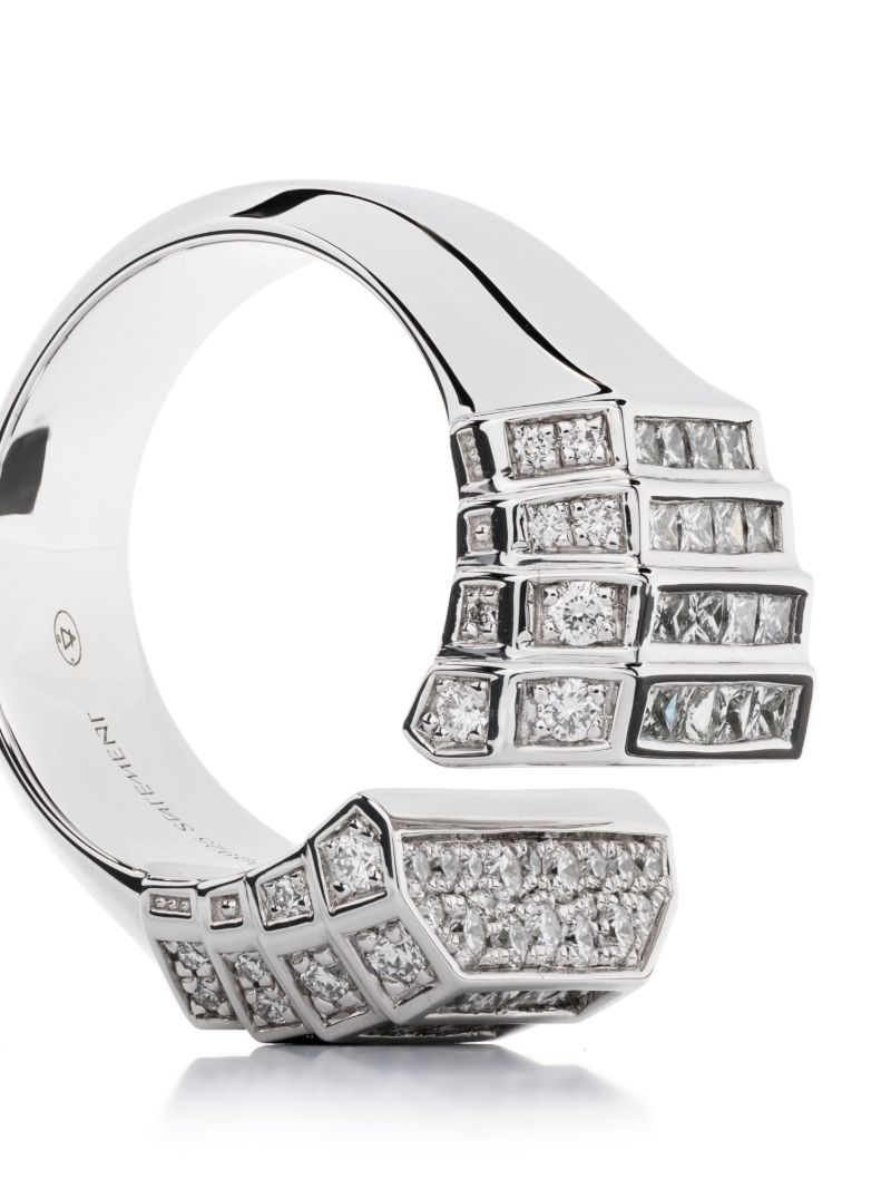 Silver Meaningful Beauties #4 Diamond Ring