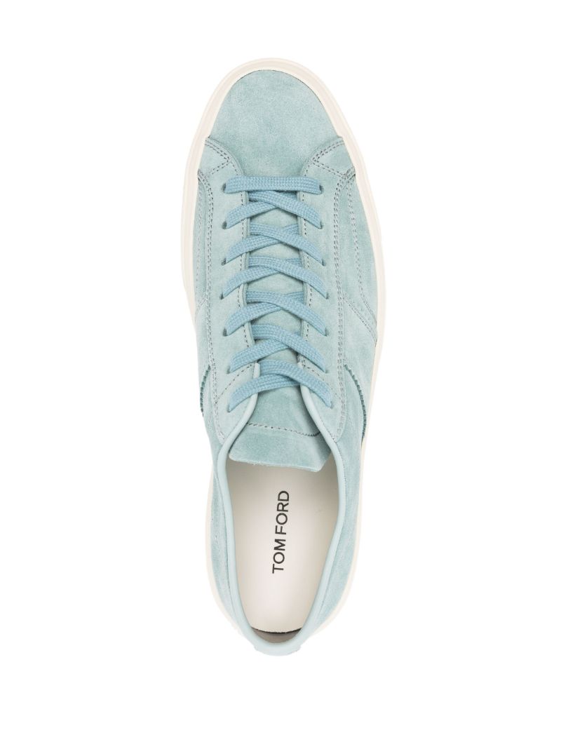 Green Cambridge Suede Low-top Sneakers