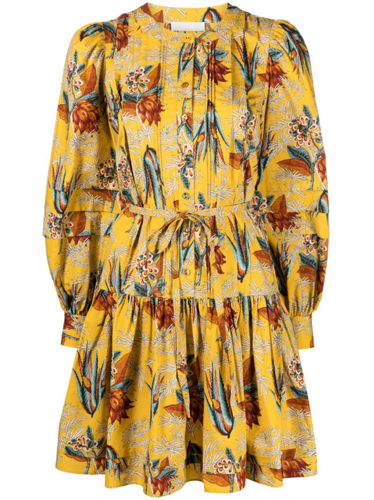 Yellow Karina Minidress