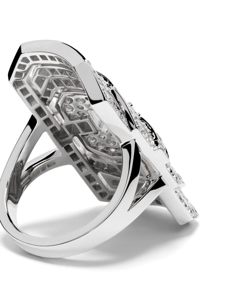 18k White Gold Ring My Way Xxl Diamond Ring