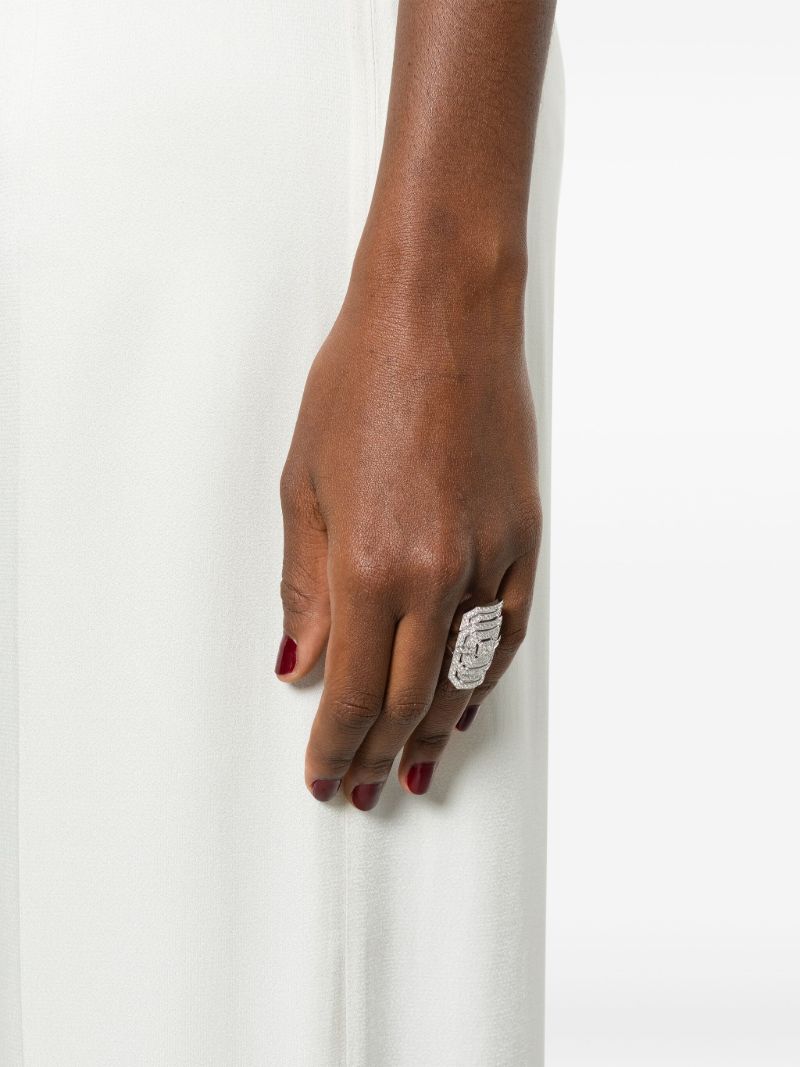 18k White Gold Ring My Way Xxl Diamond Ring