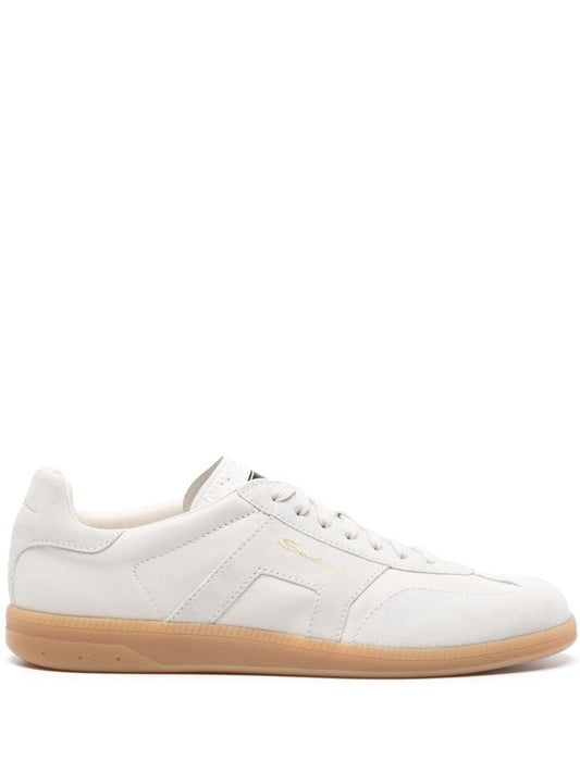 White Leather Sneakers
