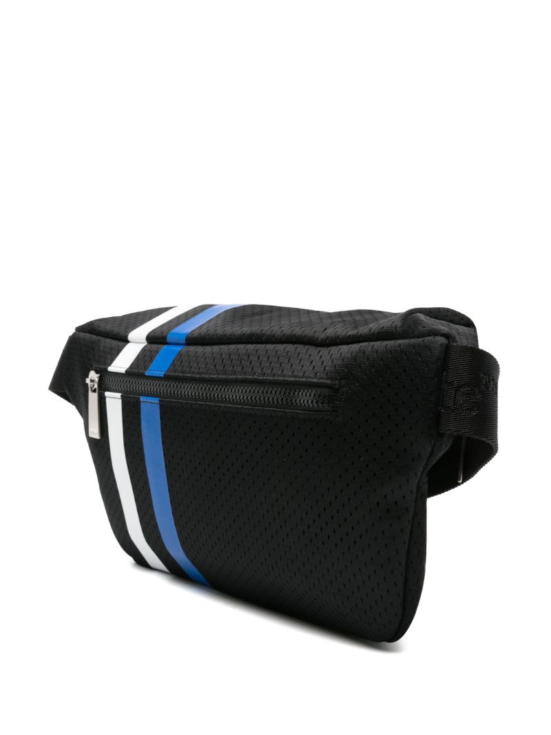 Black Outdoor Baseball Logo-print Belt Bag