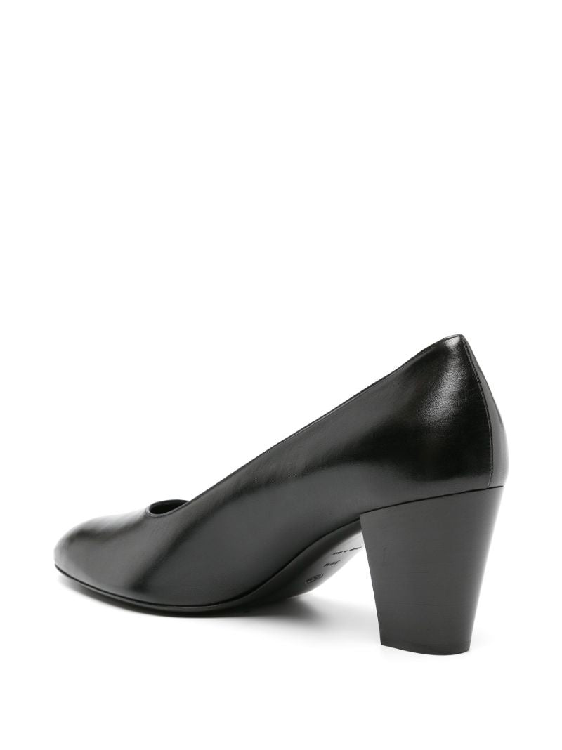 Black  Luisa 65 Leather Pumps