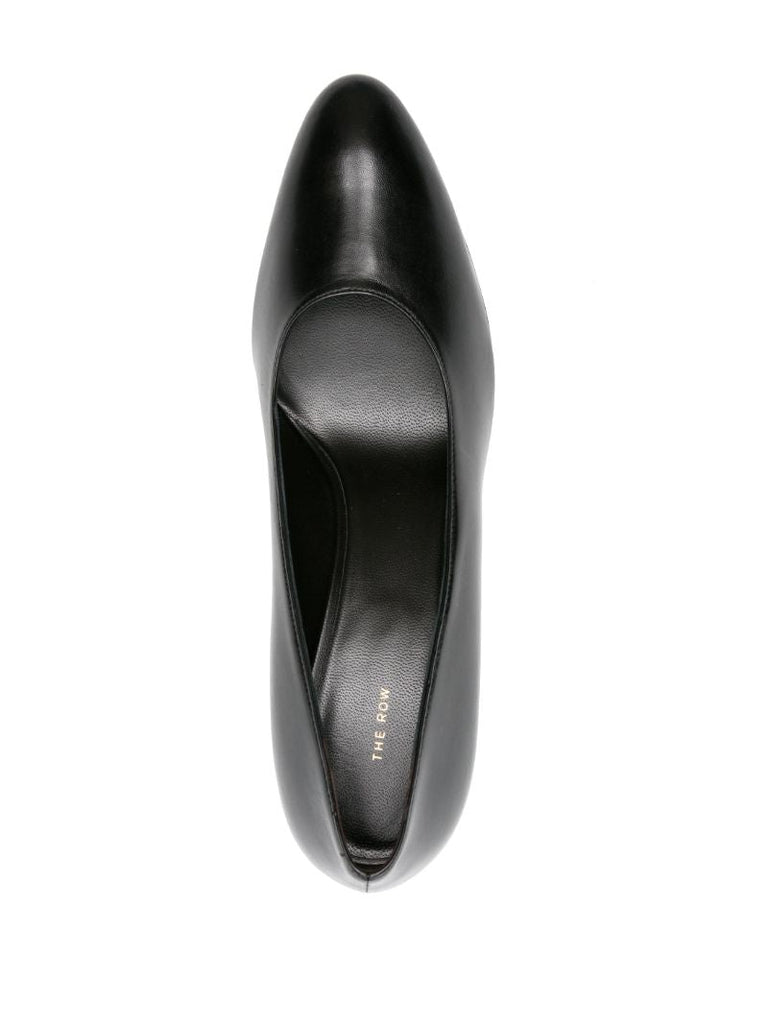 Black  Luisa 65 Leather Pumps