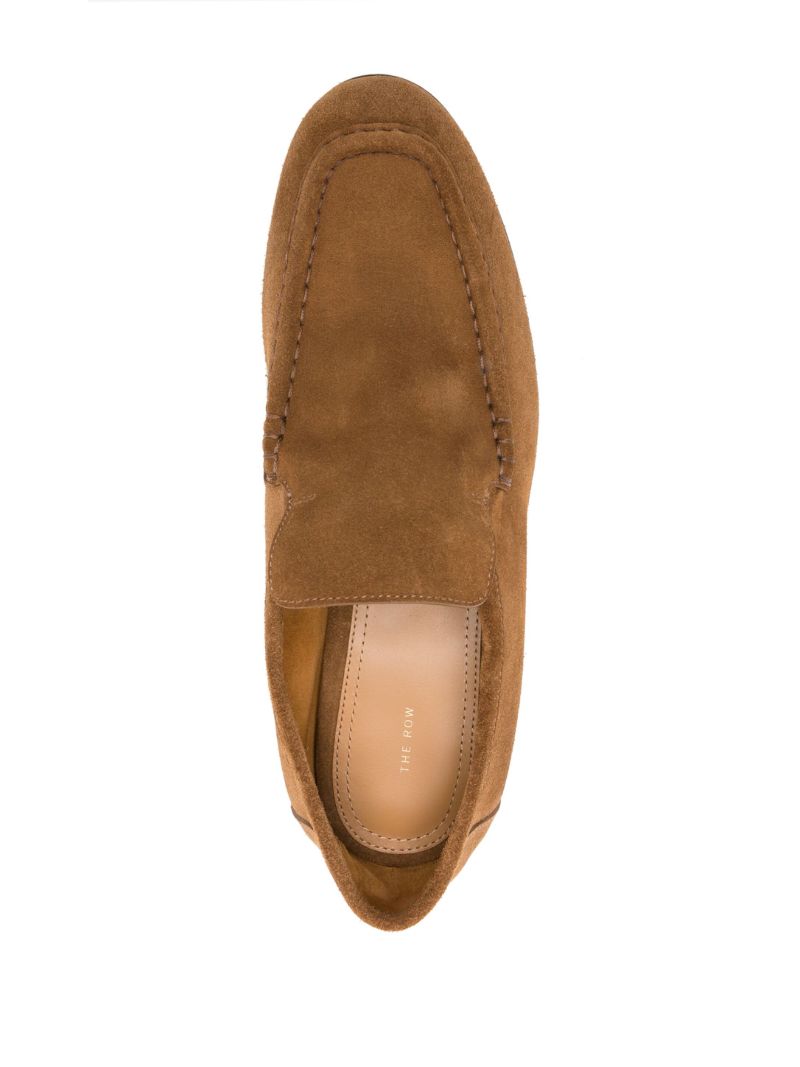 Brown Suede Loafers