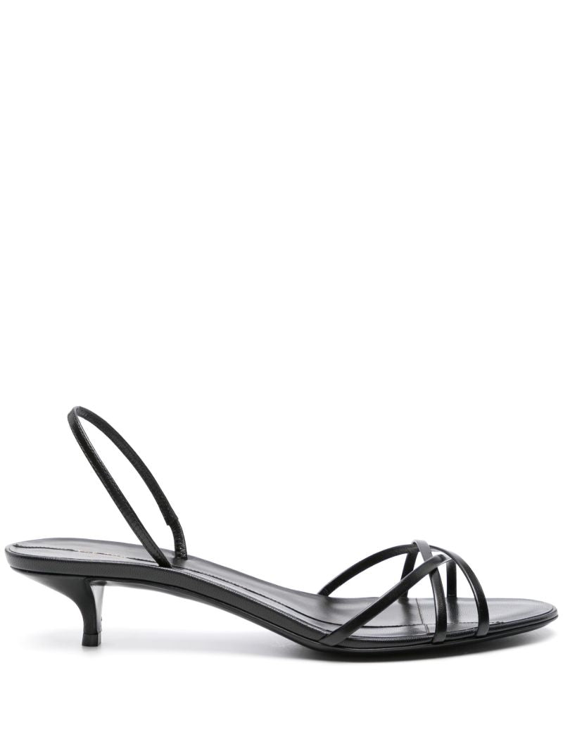 Black Harlow 35 Slingback Sandals