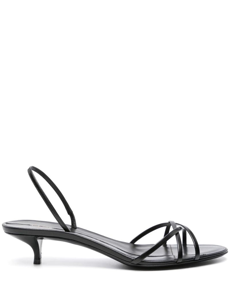 Black Harlow 35 Slingback Sandals
