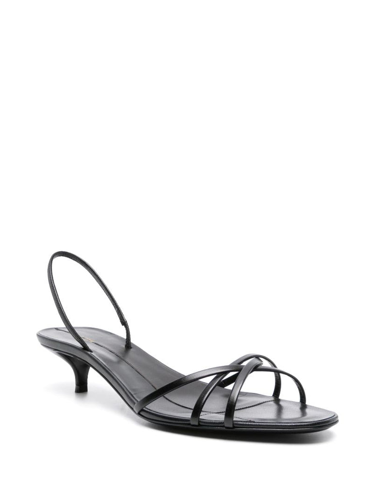 Black Harlow 35 Slingback Sandals