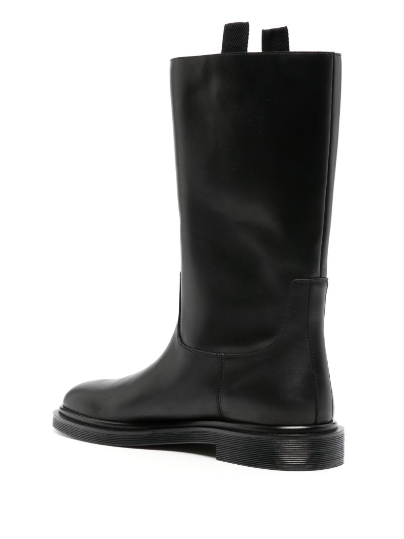 Black Ranger Leather Boots