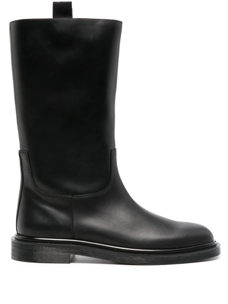 Black Ranger Leather Boots