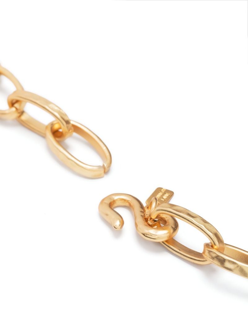 Gold-tone Cable-knit Necklace