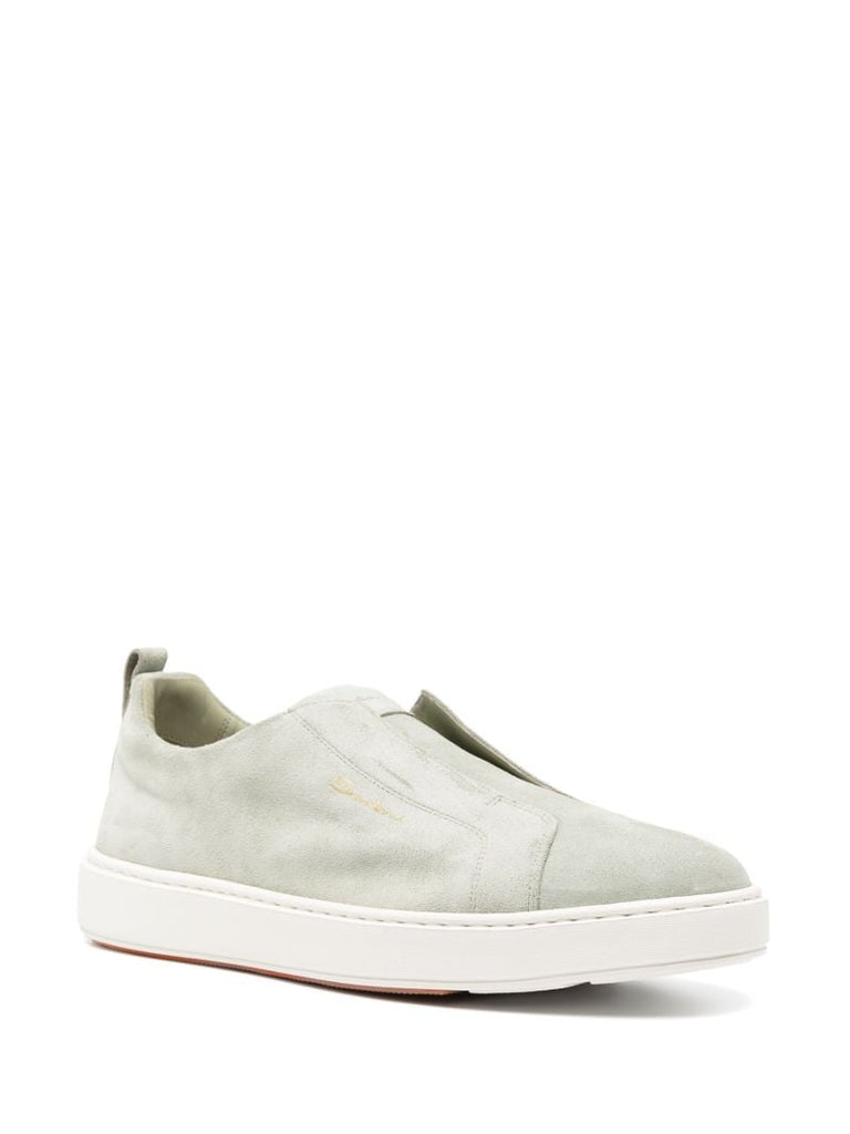 Green Victor Suede Sneakers