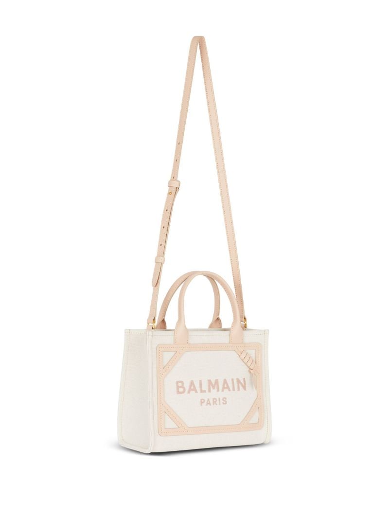 Neutral B-army Small Canvas Tote Bag