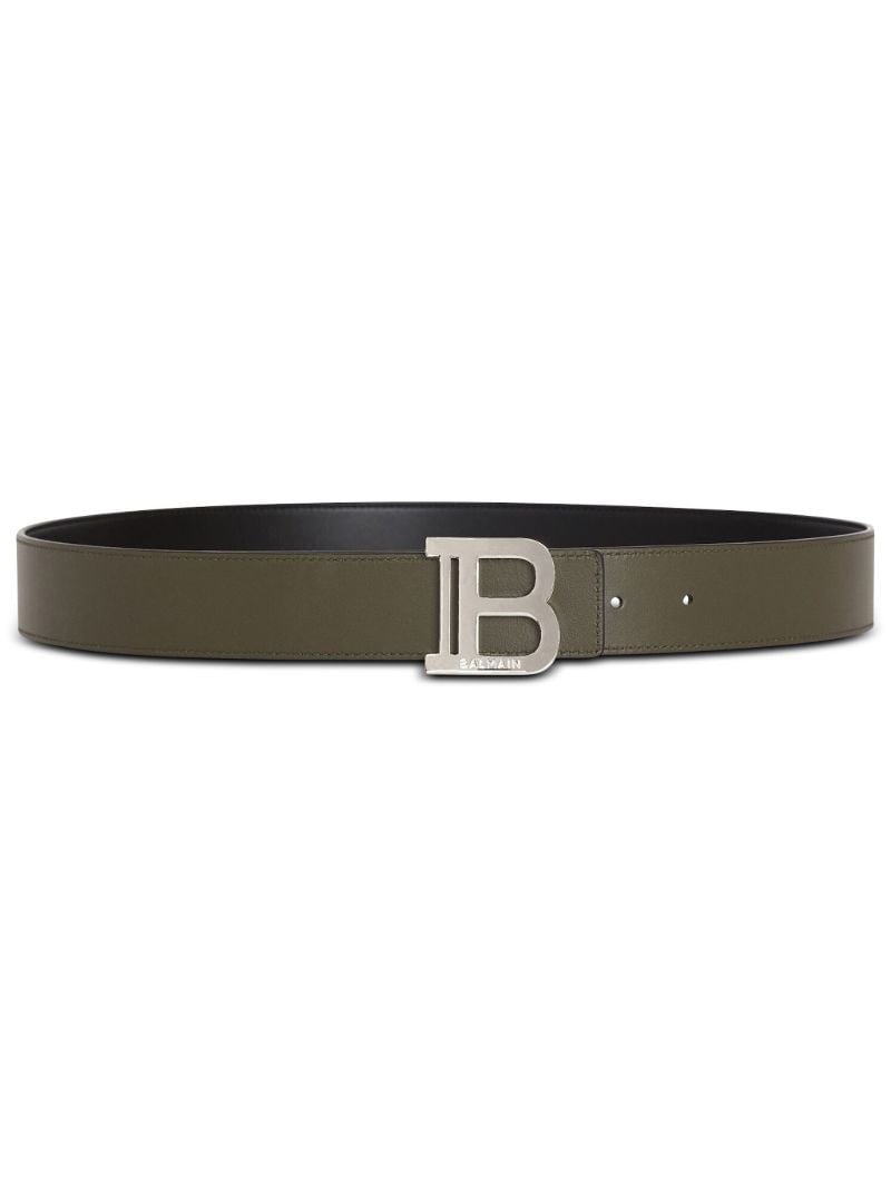Green B-belt Reversible Leather Belt