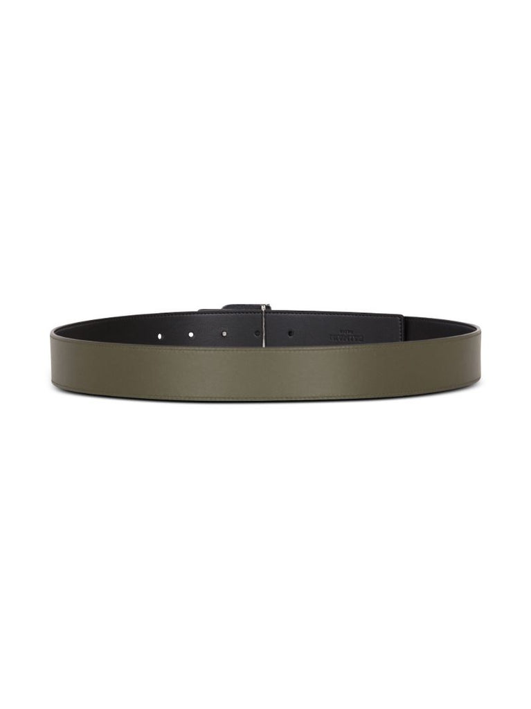 Green B-belt Reversible Leather Belt