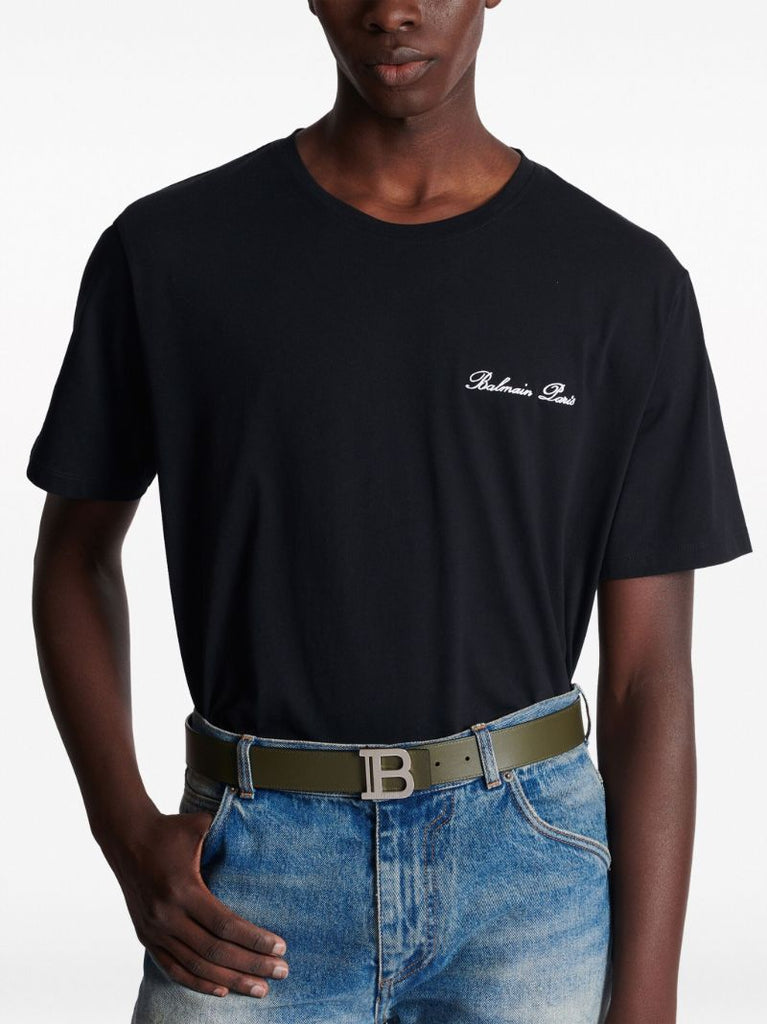 Green B-belt Reversible Leather Belt